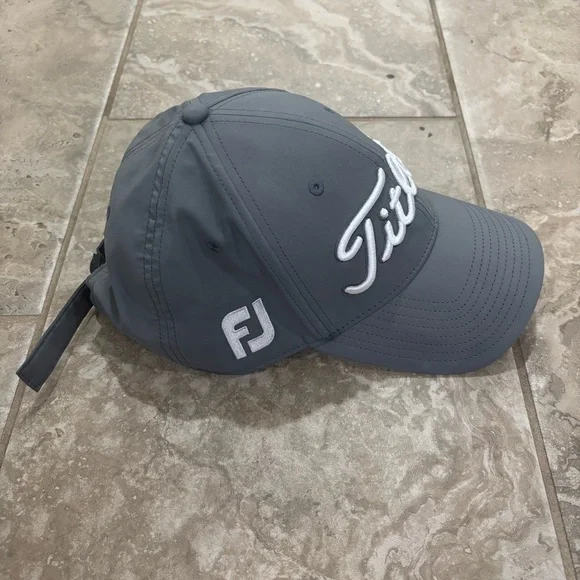 Titleist Adult Tour‎ Performance Golf Hat charcoal gray - Picture 5 of 12